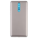 Cover posteriore della batteria con obiettivo della fotocamera e tasti laterali per Nokia 8, For Nokia 8, Nokia 8