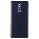 Back Battery Cover with Camera Lens and Side Keys for Nokia 8, For Nokia 8, Nokia 8