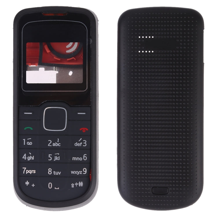 Full Housing Cover (Front Cover + Middle Frame + Battery Back Cover + Keypad) for Nokia 1202, For Nokia 1202