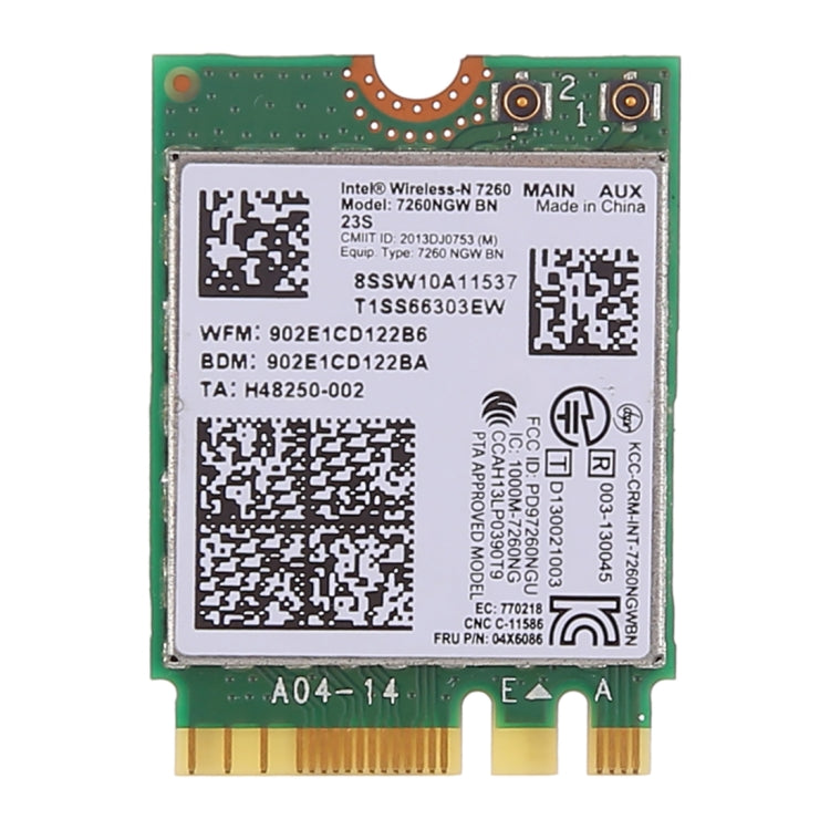 Scheda di rete wireless 7260NGW 7260BN per Lenovo 2014 X1 T440 L540 X240, 7260NGW