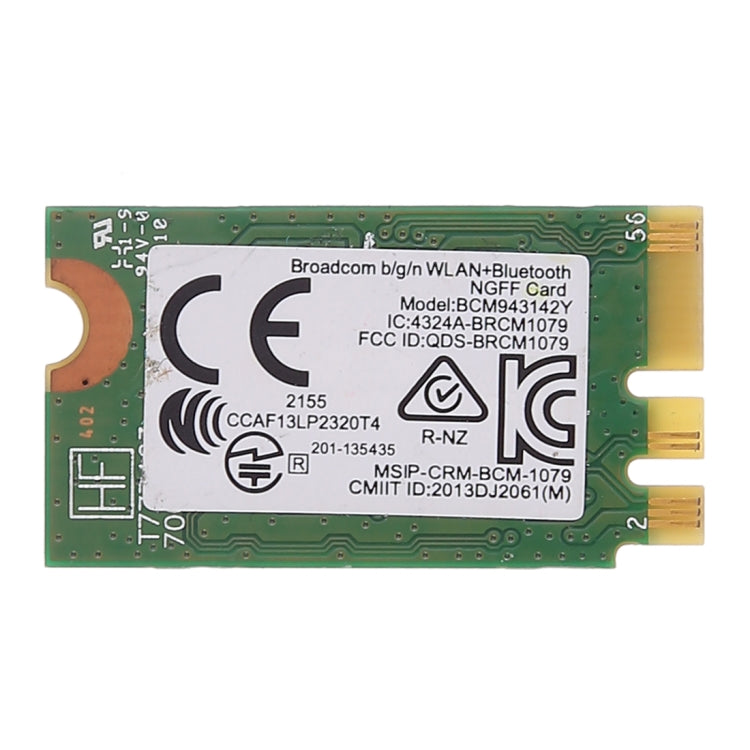 BCM943142Y Scheda di rete Bluetooth 4.0 M.2 NGFF wireless 150Mbps 802.11b/g/n, BCM943142Y