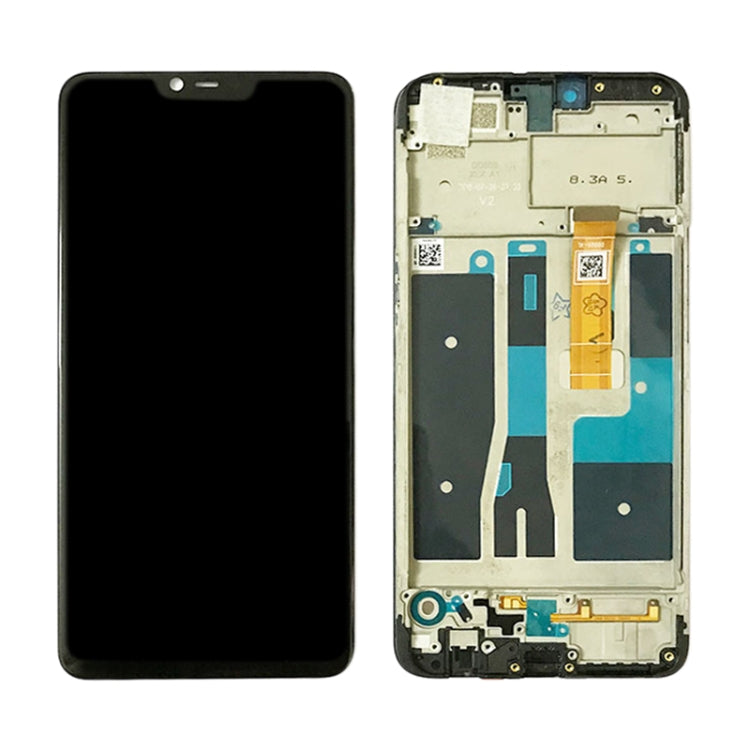 Schermo LCD e digitalizzatore assemblato completo con cornice per OPPO A5 / A3s (versione alta), For OPPO A5 ((High Version) )