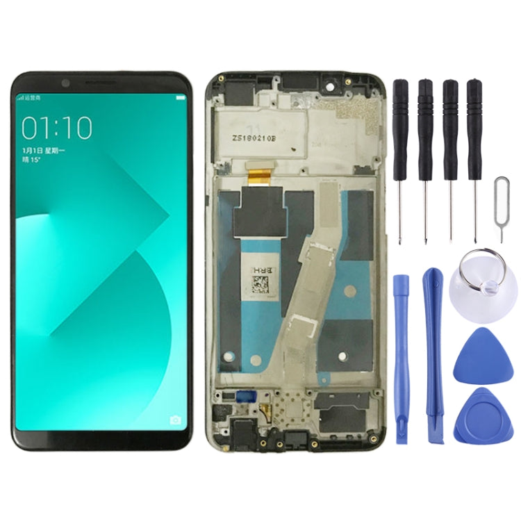 Schermo LCD e digitalizzatore assemblaggio completo con cornice per OPPO A83, For OPPO A83