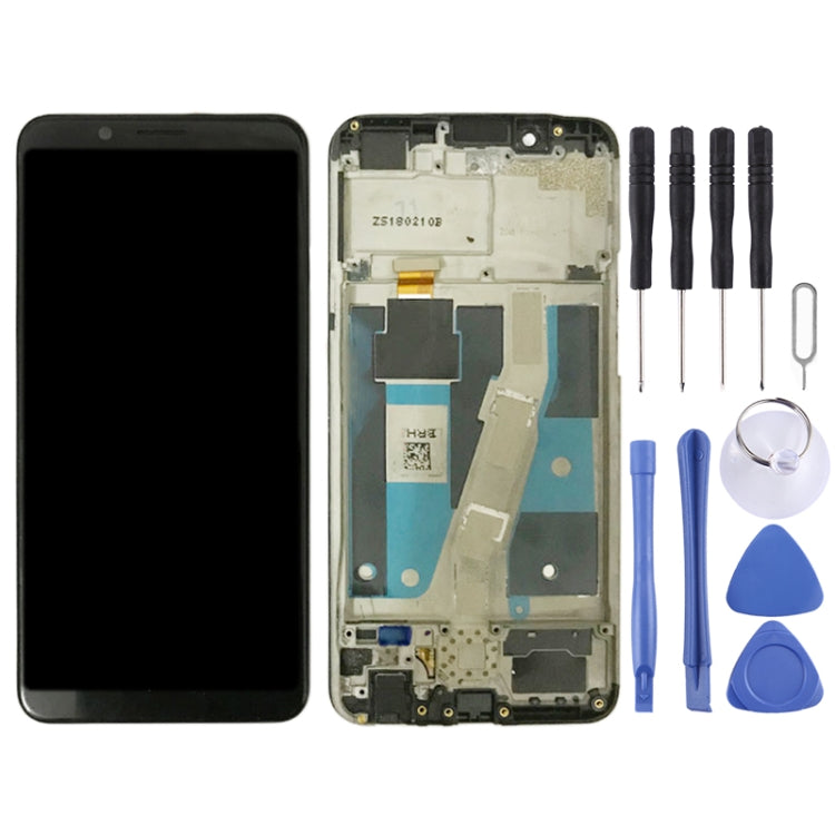 LCD Screen and Digitizer Full Assembly with Frame for OPPO A83, For OPPO A83