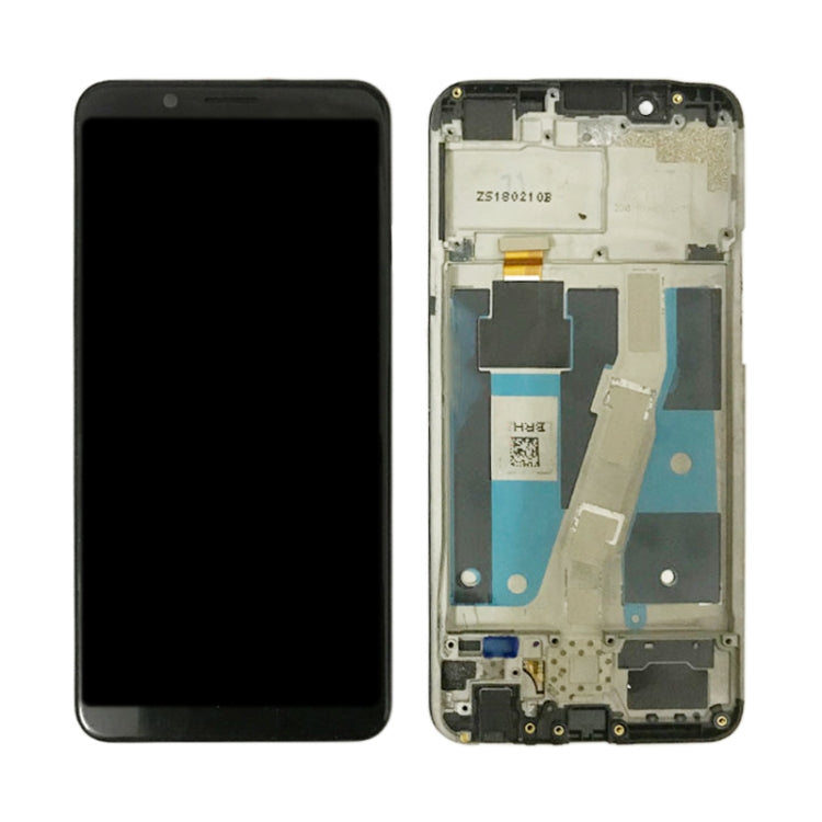 LCD Screen and Digitizer Full Assembly with Frame for OPPO A83, For OPPO A83