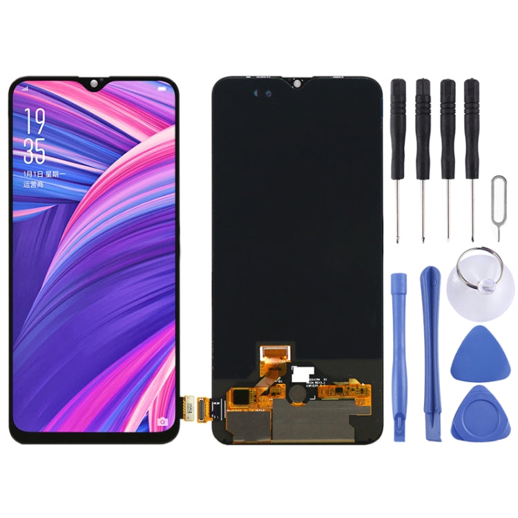 LCD Screen and Digitizer Full Assembly for OPPO R17 Pro, For OPPO R17 Pro