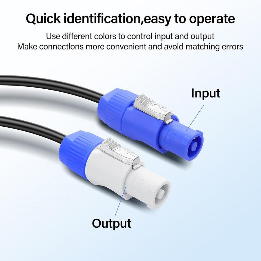 Cavo di alimentazione powercon In-Out 16AWG 1m