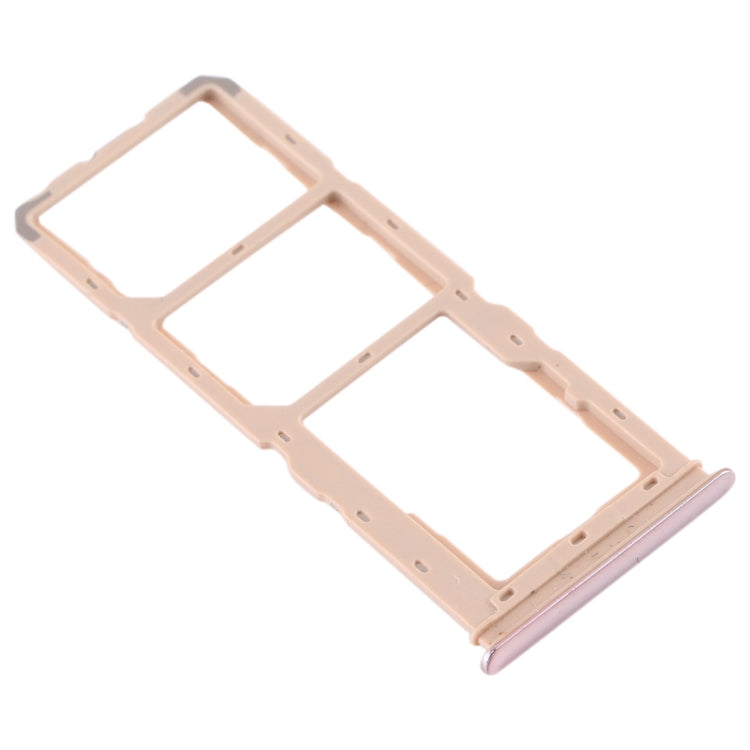 For vivo Y5s SIM Card Tray + SIM Card Tray + Micro SD Card Tray, For vivo Y5s