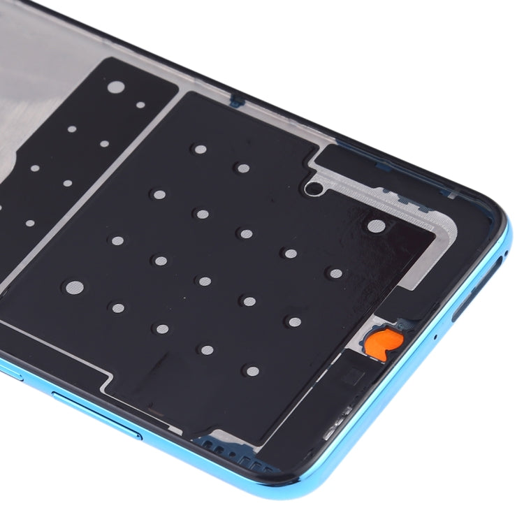 Piastra con cornice LCD per alloggiamento anteriore con tasti laterali per Huawei P30 Lite, For Huawei P30 Lite