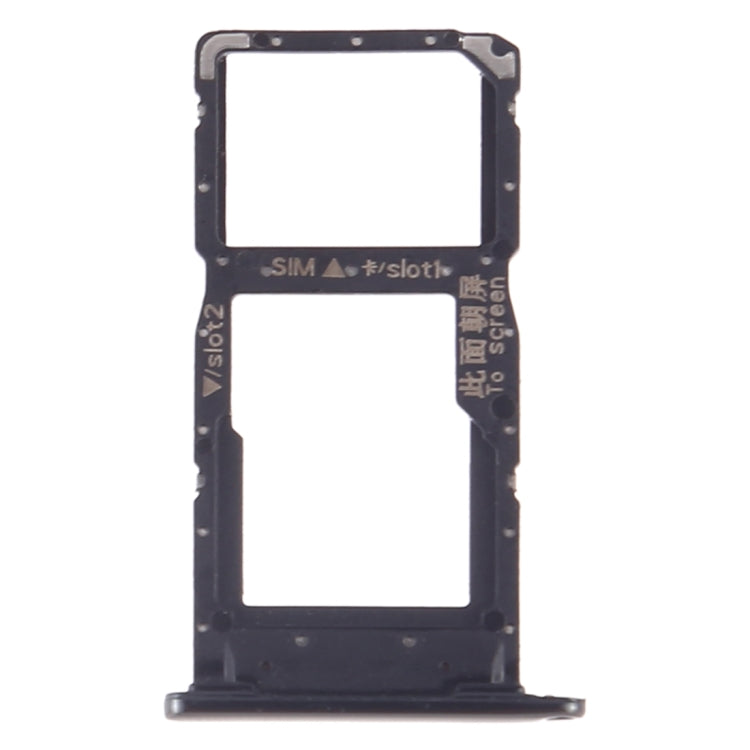 SIM Card Tray + SIM Card Tray/Micro SD Card Tray for Huawei P Smart+ 2019, For Huawei P Smart+ 2019