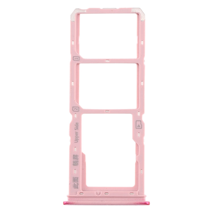 For vivo Y3 SIM Card Tray + SIM Card Tray + Micro SD Card Tray, For vivo Y3