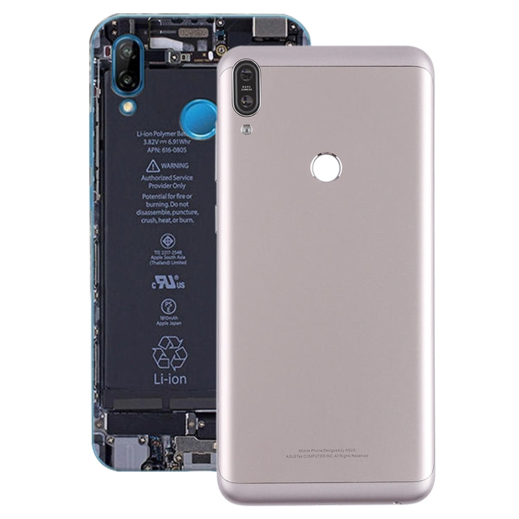 Back Cover with Camera Lens and Side Buttons for Asus Zenfone Max Pro (M1) / ZB601KL, For Asus ZB601KL