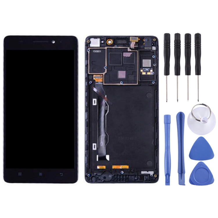 LCD Screen and Digitizer Full Assembly with Frame for Lenovo K3 Note / K50-T5, Lenovo K3 Note