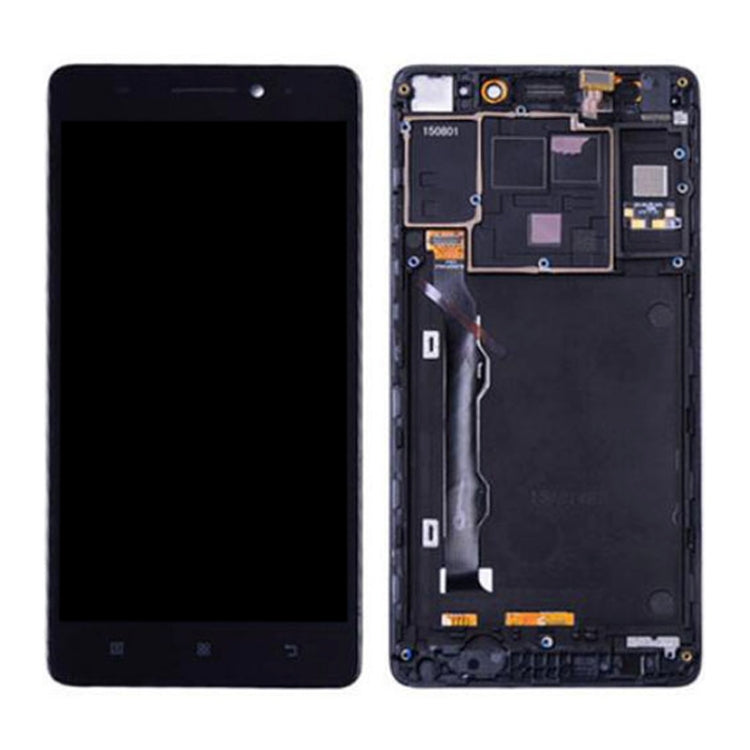 LCD Screen and Digitizer Full Assembly with Frame for Lenovo K3 Note / K50-T5, Lenovo K3 Note