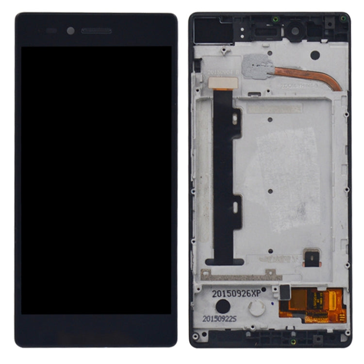 Schermo LCD e digitalizzatore assemblaggio completo con cornice per Lenovo Vibe Shot / Z90, For Lenovo Vibe Shot / Z90