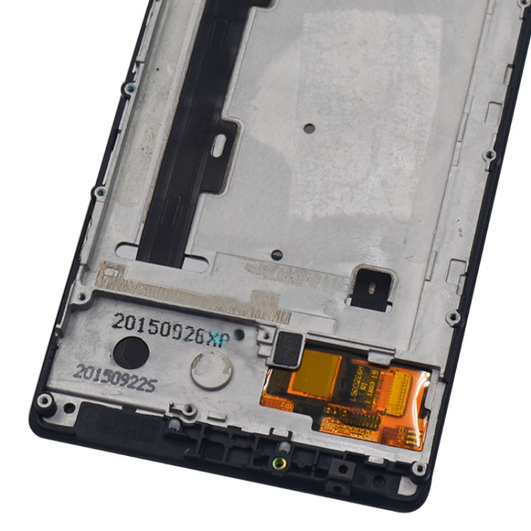 Schermo LCD e digitalizzatore assemblaggio completo con cornice per Lenovo Vibe Shot / Z90, For Lenovo Vibe Shot / Z90