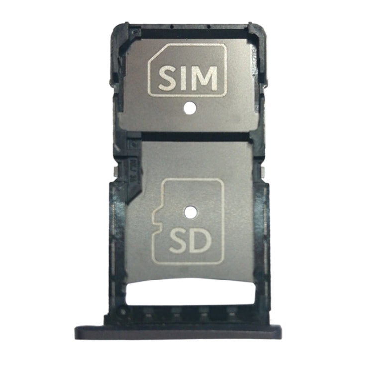 Vassoio scheda SIM + vassoio scheda micro SD per Motorola Droid Turbo 2 / XT1585, For Motorola Droid Turbo 2 (Grey), For Motorola Droid Turbo 2