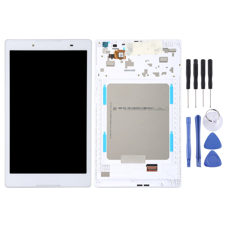 LCD Screen and Digitizer Full Assembly with Frame for Lenovo Tab 2 A8-50 A8-50F A8-50LC, For Lenovo Tab 2