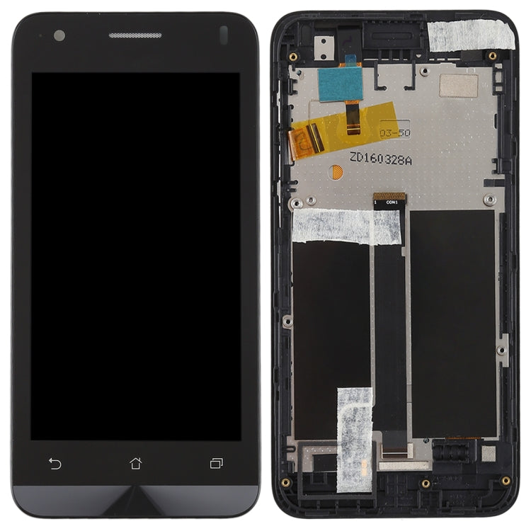 Schermo LCD e digitalizzatore assemblato completo con cornice per Asus Zenfone C ZC451CG, For Asus Zenfone C