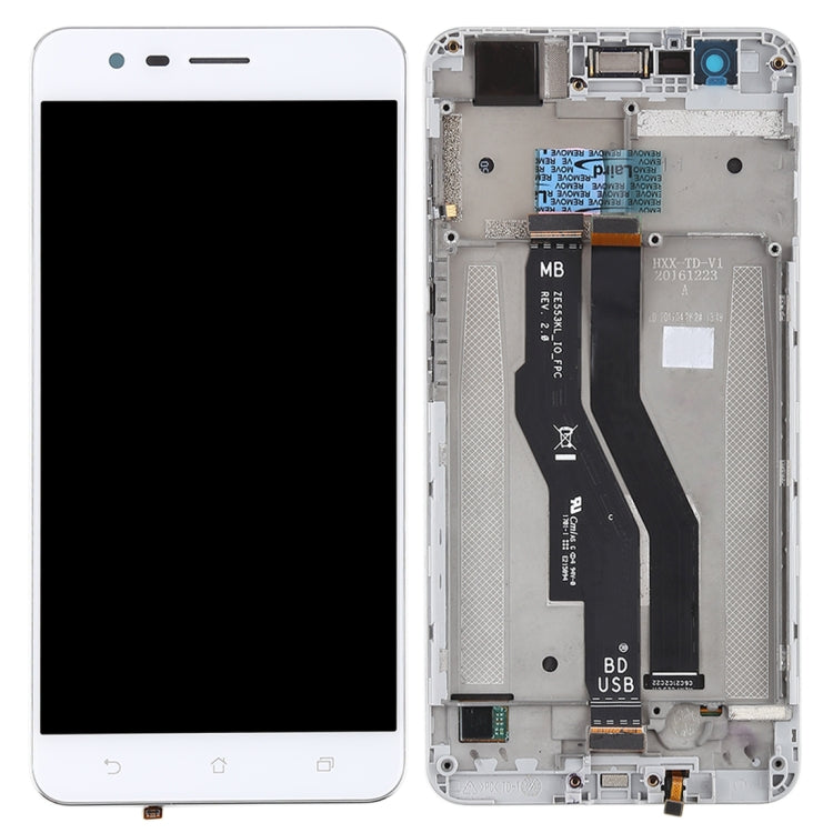 LCD Screen and Digitizer Complete Assembly with Frame for Asus Zenfone 3 Zoom ZE553KL, For Asus Zenfone 3 Zoom / ZE553KL, For Asus ZE553KL