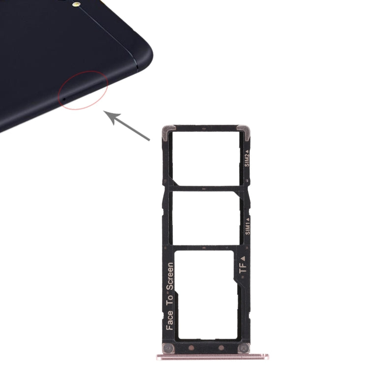 2 Vassoio scheda SIM + Vassoio scheda Micro SD per Asus Zenfone 4 Max ZC554KL, For Asus ZC554KL, For Asus ZC554KL (2 SIM)