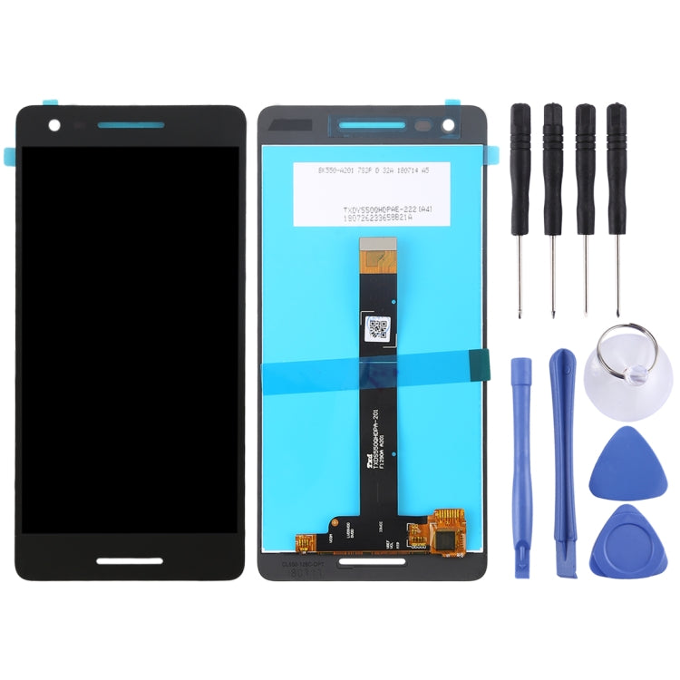 LCD Screen and Digitizer Full Assembly for Nokia 2.1 TA-1080 TA-1084 A-1086 TA-1092 TA-1093, For Nokia 2.1