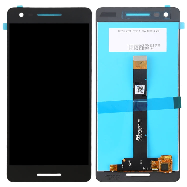 LCD Screen and Digitizer Full Assembly for Nokia 2.1 TA-1080 TA-1084 A-1086 TA-1092 TA-1093, For Nokia 2.1