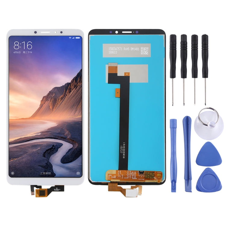 LCD Screen and Digitizer Full Assembly for Xiaomi Mi Max 3, Mi Max 3, For Mi Max 3