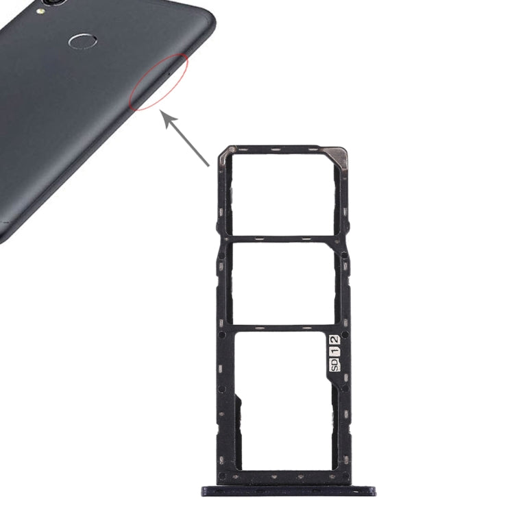 SIM Card Tray + SIM Card Tray + Micro SD Card Tray for Asus Zenfone Max Pro (M1) ZB601KL ZB602KL, For Asus ZB601KL, For Asus ZB601KL ZB602KL