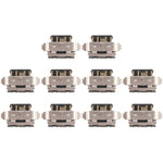 10pcs Charging Port Connector for Nokia X6 (2018) / 5.1 Plus (X5) / 8.1 (X7), For Nokia X6 (2018)