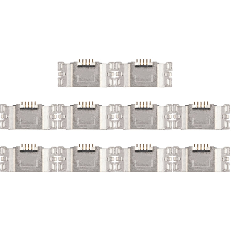 10pcs Charging Port Connector For Nokia 6, For Nokia 6