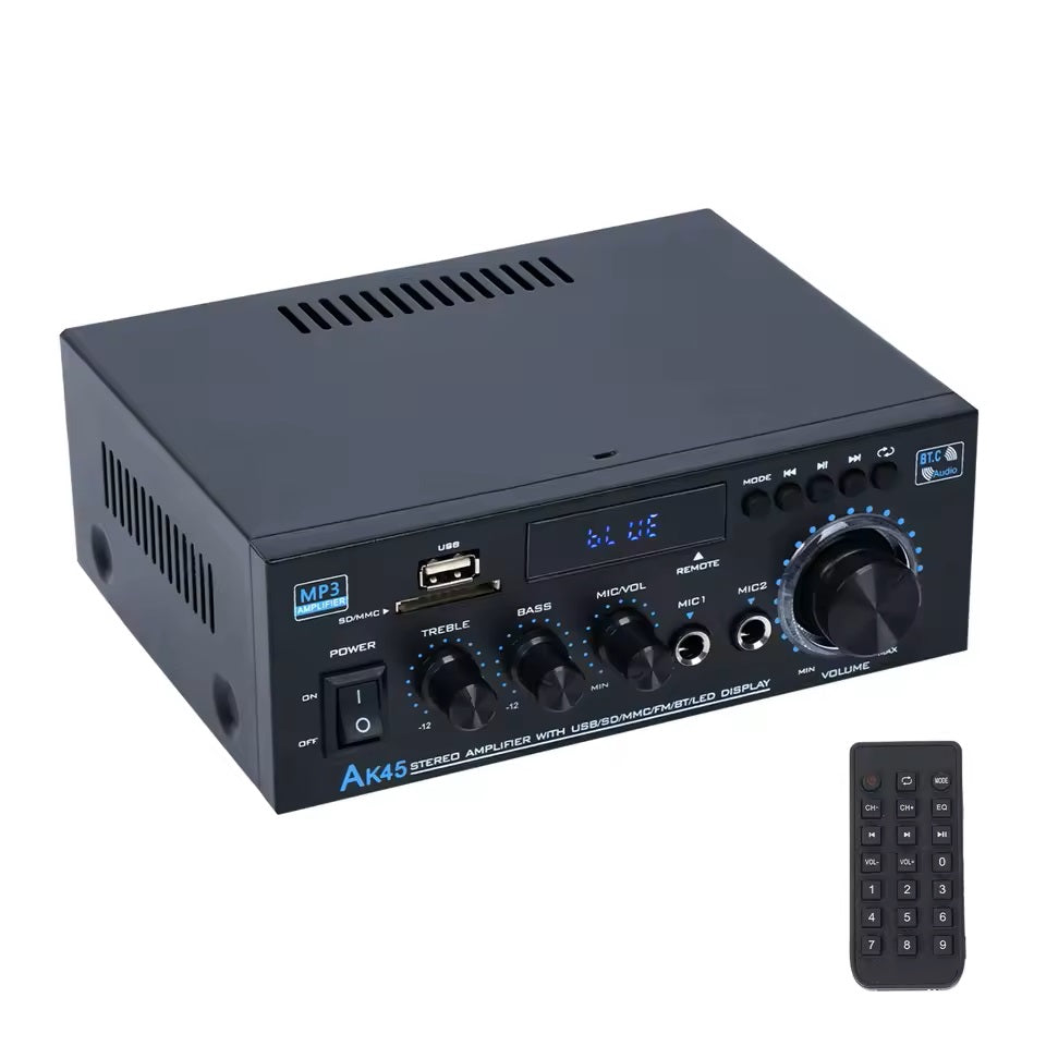 Amplificatore stereo 2.0 350Wx2 Bluetooth USB SD SP932