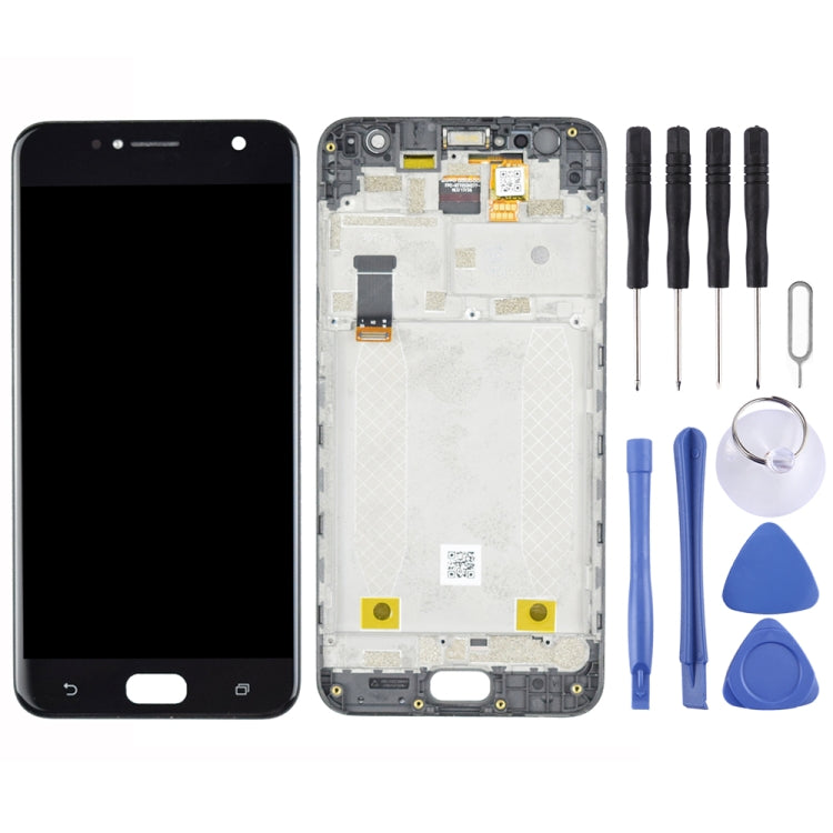 Schermo LCD e digitalizzatore assemblaggio completo con cornice per Asus Zenfone 4 Selfie ZB553KL X00LD X00LDA, For Asus ZB553KL