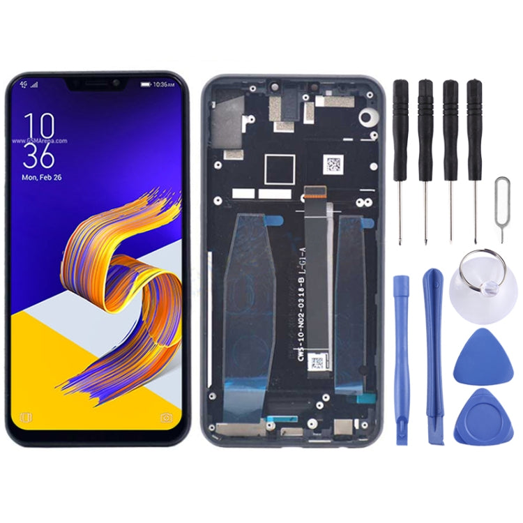 Schermo LCD e digitalizzatore assemblaggio completo con cornice per Asus Zenfone 5 ZE620KL, For Asus ZE620KL