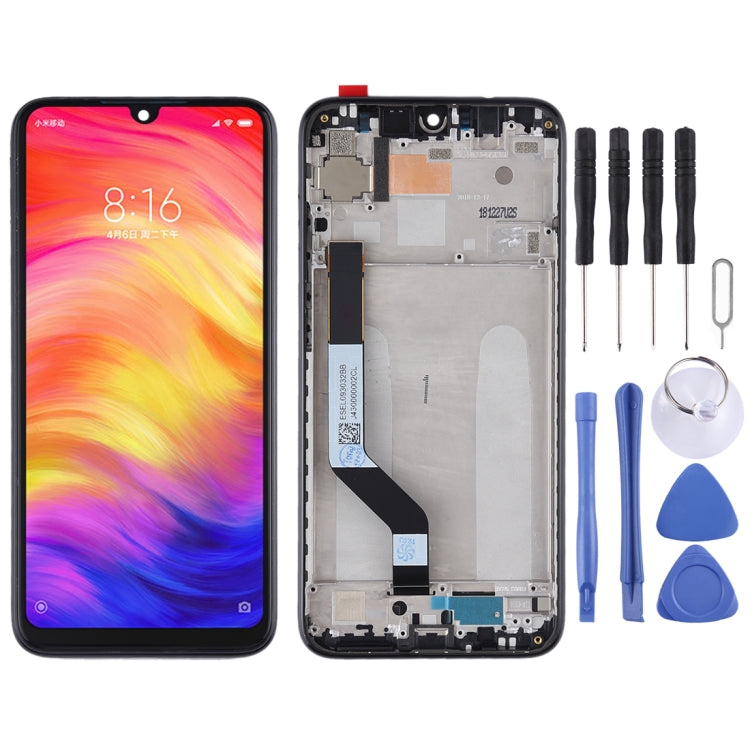 LCD Screen and Digitizer Full Assembly with Frame for Xiaomi Redmi Note 7 / Redmi Note 7 Pro, For Redmi Note 7, For Xiaomi Redmi Note 7