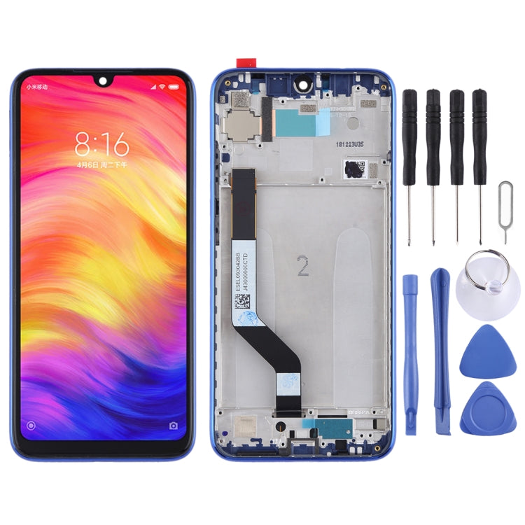 Schermo LCD e digitalizzatore assemblaggio completo con cornice per Xiaomi Redmi Note 7 / Redmi Note 7 Pro, For Redmi Note 7, For Xiaomi Redmi Note 7