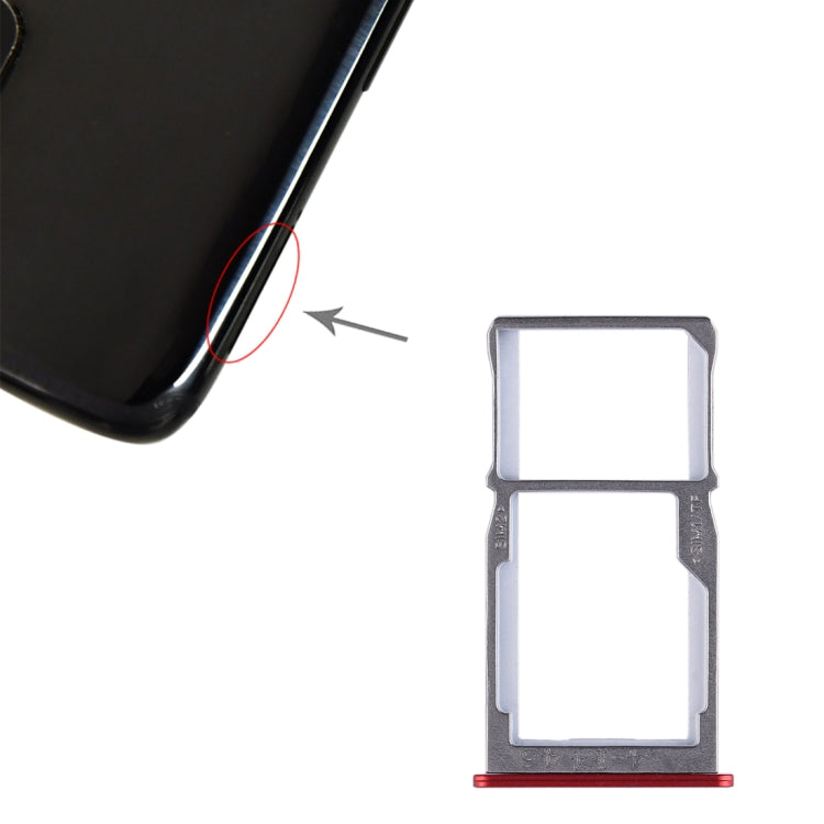 For Meizu 15 SIM Card Tray + SIM Card Tray/Micro SD Card Tray, Meizu 15, For Meizu 15