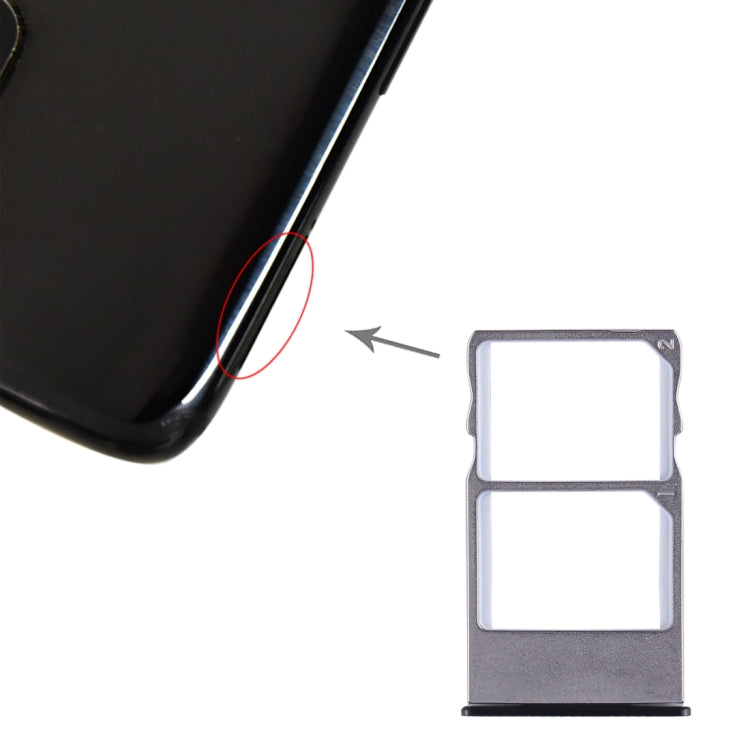 For Meizu 15 Plus SIM Card Tray + SIM Card Tray, Meizu 15 Plus