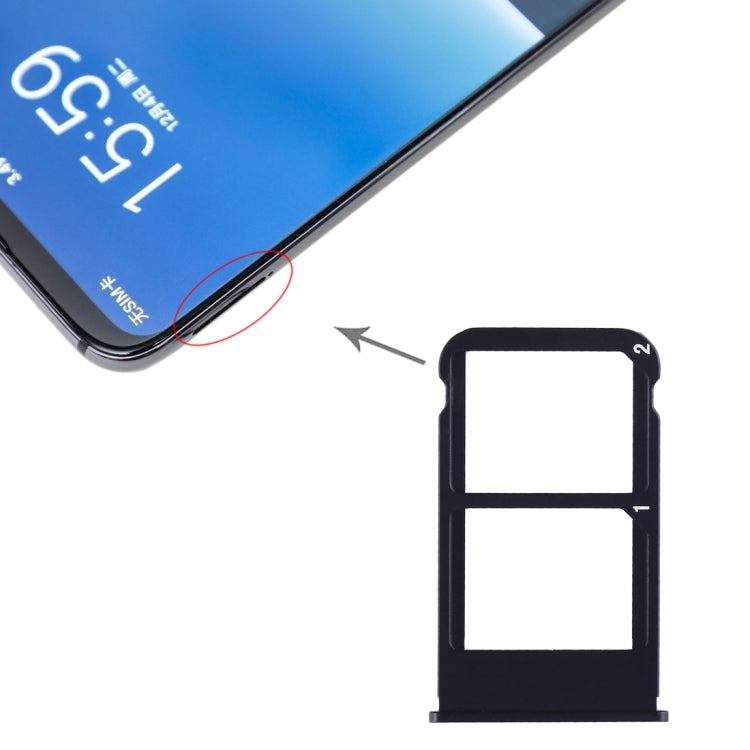 For Meizu 16 Plus SIM Card Tray + SIM Card Tray, Meizu 16 Plus