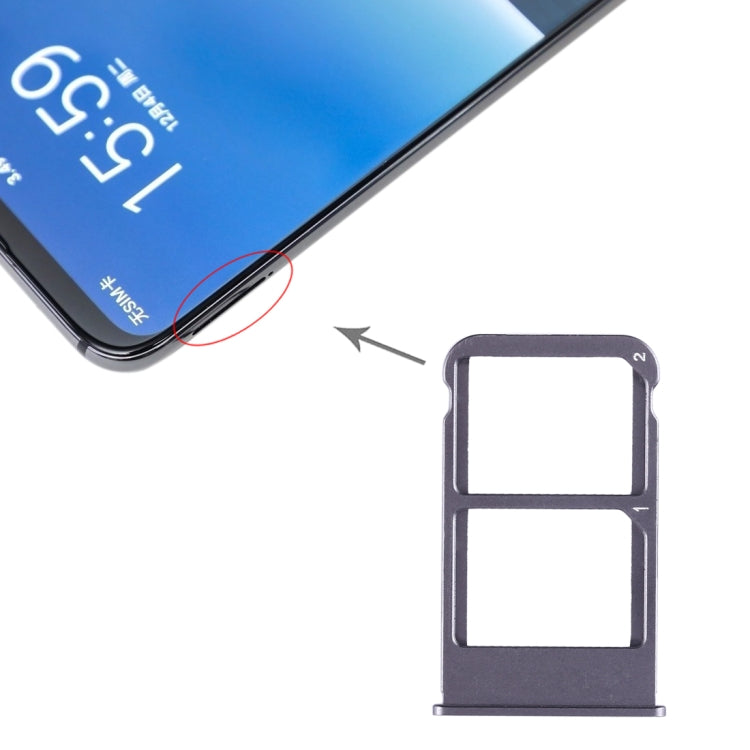 For Meizu 16 Plus SIM Card Tray + SIM Card Tray, Meizu 16 Plus