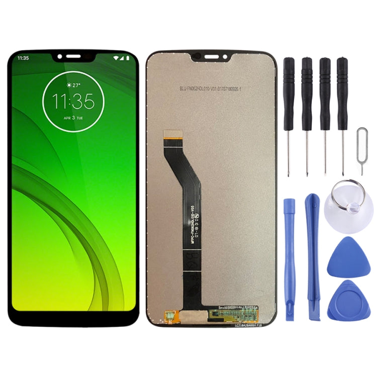 Schermo LCD e digitalizzatore assemblaggio completo per Motorola MOTO G7 Power, versione UE, For Moto G7 Power