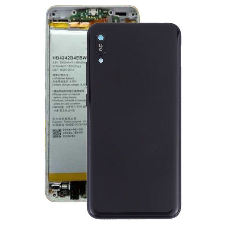 Back Battery Cover with Camera Lens and Side Buttons for Huawei Y6 (2019), For HuaweiY6 (2019), For Huawei Y6 (2019)