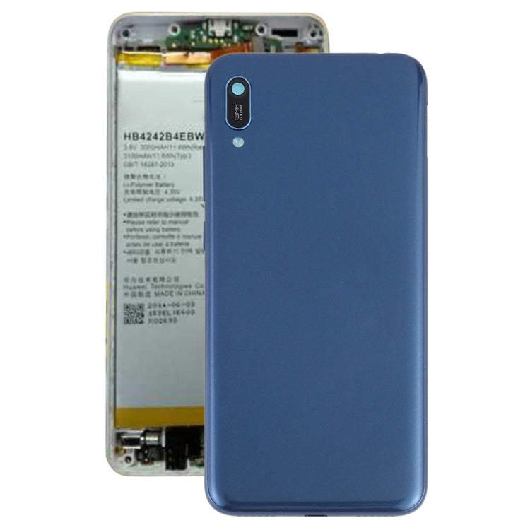 Back Battery Cover with Camera Lens and Side Buttons for Huawei Y6 (2019), For HuaweiY6 (2019), For Huawei Y6 (2019)