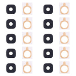 Per Galaxy S6 Edge+ / G9280 10 pezzi copriobiettivo fotocamera posteriore con adesivo, For G9280