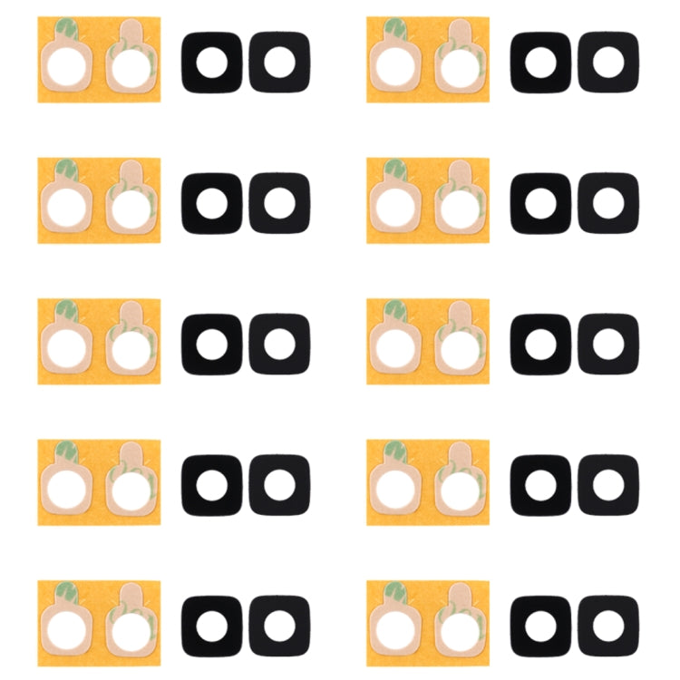 For Galaxy J2 Prime 10pcs Rear Camera Lens Cover with Adhesive, For J2 Prime