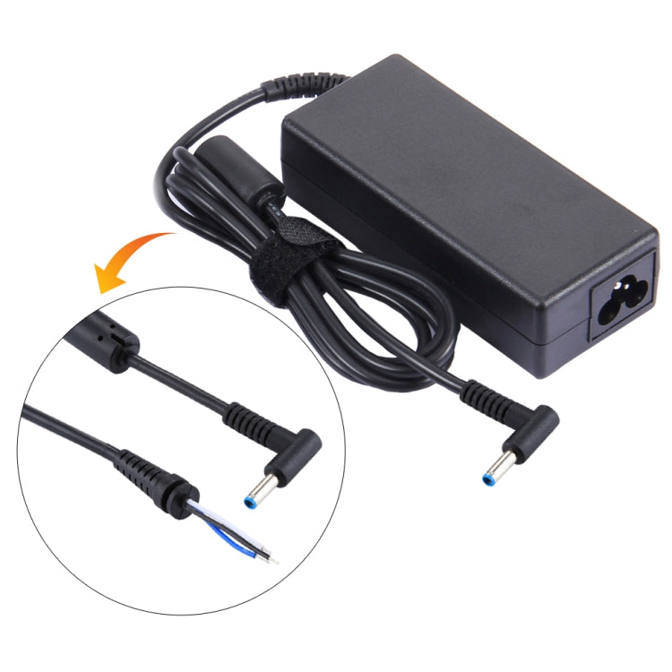 Cavo adattatore di ricarica CC a 3 nuclei a gomito maschio da 1,5 m 4,5 x 3,0 mm per laptop HP, 4.5 x 3.0mm