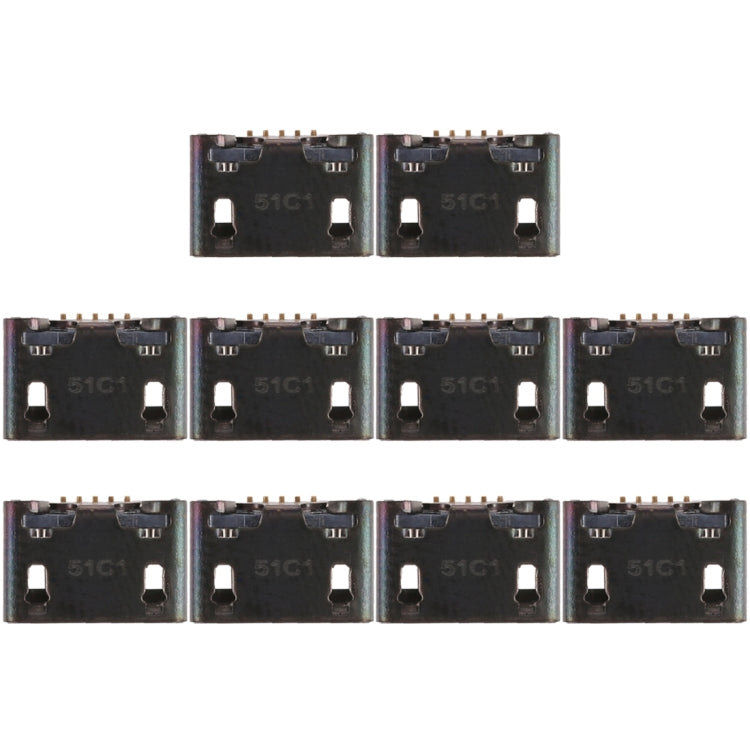 10pcs Charging Port Connector for HTC One / M7, For HTC One