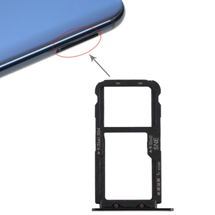 Vassoio scheda SIM per Huawei Mate 20 Lite / Maimang 7, For Huawei Maimang 7, For Huawei Mate 20 Lite