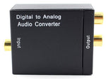Convertitore Audio Digitale/Analogico con ingressi ottico/toslink e coassiale 5907451330241 06215 SP972