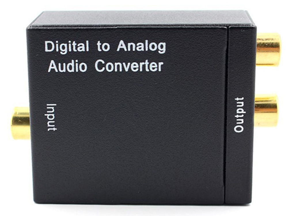 Convertitore Audio Digitale/Analogico con ingressi ottico/toslink e coassiale 5907451330241 06215 SP972